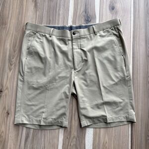 Bobby Jones Golf Shorts Gray Performance Stretch Men's 40 Preppy‎ 8.5" Inseam